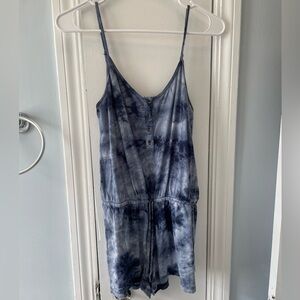 Aero Tie Dye Shorts Romper